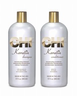 CHI Keratin Šampón + kondicionér 2x 946ml Regenerácia