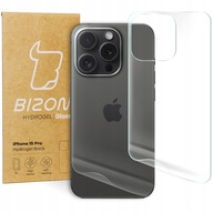 Folia ochronna, hydrożelowa na tył Bizon iPhone 15 Pro, hydrogel, 2 sztuki