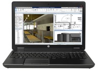 Notebook HP Zbook 15 G2 15,6" Intel Core i7 16 GB / 256 GB sivý