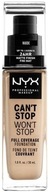 NYX KRYCIA PODLOŽKA NA TVÁR NUDE 30ml