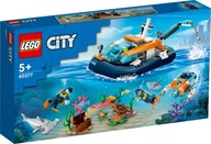 LEGO 60377 CITY ŁÓDŹ DO NURKOWANIA BADACZA