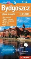 PLAN MIASTA - BYDGOSZCZ +5 1:23 000 W.2023 PRACA ZBIOROWA