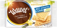 Wafle waniliowe bez dodatku cukrów 110g WAWEL