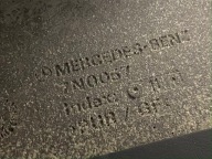 MERCEDES BENZ SLR MCLAREN central console 7N0057