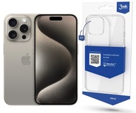 3MK Clear Case do iPhone 15 Pro 6,1" Etui