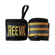 Ściągacze na nadgarstki WRIST WRAPS REEVA (gold)