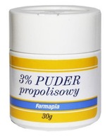 Puder Propolisowy 3% 30 g Farmapia chroni miejsca wrażliwe pochłania wilgoć