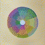 Farebný kruh, obraz Jan Wyżykowski