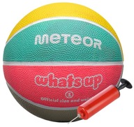 METEOR Basketbalová lopta Kôš Rekreačný Kôš Veľkosť 1 + Pumpa