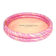 Bazén 100 cm Pastelová Zebra The Swim Essentials