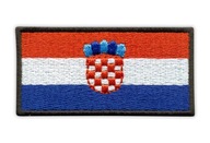 Naszywka Chorwacja - Flaga Chorwacji, chorwacka
