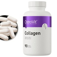 Kolagén Kĺby Collagen Koža Kosti Vlasy OstroVit 90 tabliet 3000 mg