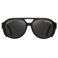 Steampunk slnečné okuliare pre dospelých Muži Ženy Pit Viper Designer Steam Punk Eyewear