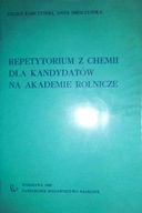 Repetytorium z chemii dla kandydatów na akademie r