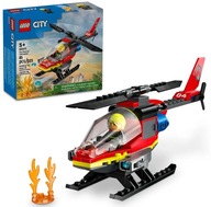 LEGO City Strażacki Helikopter Ratunkowy 85el. 5+ 60411