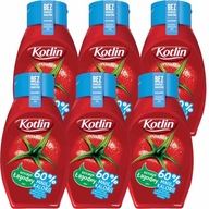 Kotlin Ketchup łagodny 60% mniej kalorii 450 g x 6 sztuk