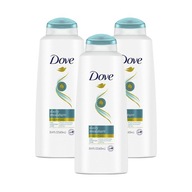 ZESTAW 3X DOVE NUTRITIVE SOLUTIONS DAILY MOISTURE SZAMPON 2IN1 400ML