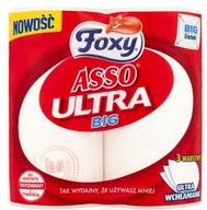 Foxy ASSO ULTRA 3-vrstvový papier uterák 2 rolky