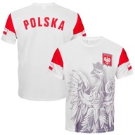 OROL POĽSKO Detské tričko Fanúšikovia reprezentácie Poľský Euro 24 r 98 cm