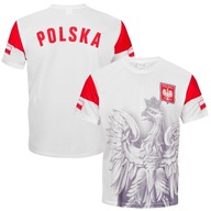 POĽSKO Tričko Fanúšikovia Poľský Orol Euro 2024 veľ. 3XL XXXL