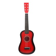 Drewniana 23-calowa gitara Muzyczny instrument edukacyjny Zabawka dla 5K