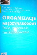 Organizacje międzynarodowe - Kusztykiewicz