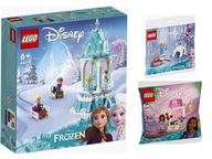 KLOCKI LEGO Disney Princess 43218 Magiczna karuzela Anny i Elzy + DWA SUPER