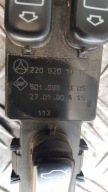 MERCEDES W220 window control switch PANEL 2208201010 left front