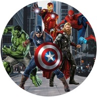 Przypinka do plecaka Pin Button Badzik Avengers Spiderman 44mm #3