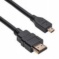 Kabel HDMI / micro HDMI Akyga AK-HD-15R v1.4 1.5m