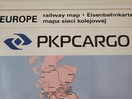 Mapa sieci kolejowej EUROPA PKP Cargo Polska