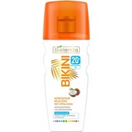 Bielenda Bikini Kokosowe Wodoodporne Mleczko Do Opalania SPF 20 200ml