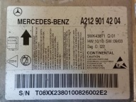 module control unit airbag MERCEDES E-KLASA W212 A2129014204 09-16
