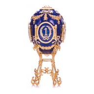 Kaukazské vajíčko Faberge s fotorámikmi 18 cm