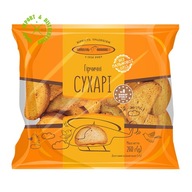 Sucharki Pszenne chrupujące Musztardowe "Kijów Chleb" import z Ukrainy 260g