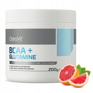 OstroVit BCAA + Glutamine 200 g grejpfrut
