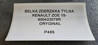 bumper support rear part RENAULT ZOE 19- original