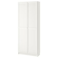 IKEA BILLY Regál s dverami biely 80x30x202 cm