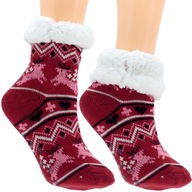 Detské zimné ponožky s medvedíkom protišmykové 27-31