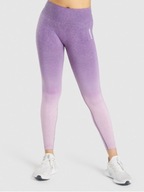 GYMSHARK LEGGINSY SPORTOWE FIOLETOWE OMBRE M 0Z8E1_B*