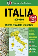 WŁOCHY atlas samochodowy 1:200 000 TOURING EDITORE 2023/2024