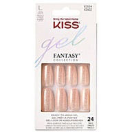 Kiss umelé nechty Gel Fantasy KGN02 x24 L