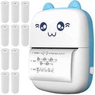 Drukarka termiczna mini kot do telefonu przenośna bluetooth