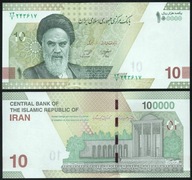 Irán 100 000 $ RIALS P-163c UNC 2022