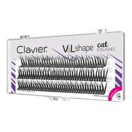 Zúbky na make-up Clavier Cat Eye V&L Shape L, 14 mm