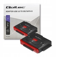 QOLTEC adapter USB 3.0 IDE SATA III do dysków 2,5 3,5 SSD HDD