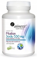 Cmar sodný 550 mg Aliness 100 kaps. na trávenie tráviaci systém čreva