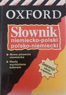 Oxford/Delta Słownik niemiecko-polski polsko-niemiecki opr. twarda
