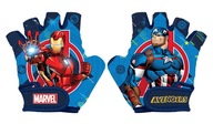 Rękawiczki na rower ochronne dla dziecka Avengers Ironman Kapitan Ameryka