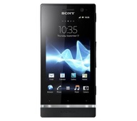 Smartfón Sony Xperia ST25i 512 MB / 8 GB čierna